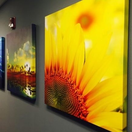 Печат върху канаваца